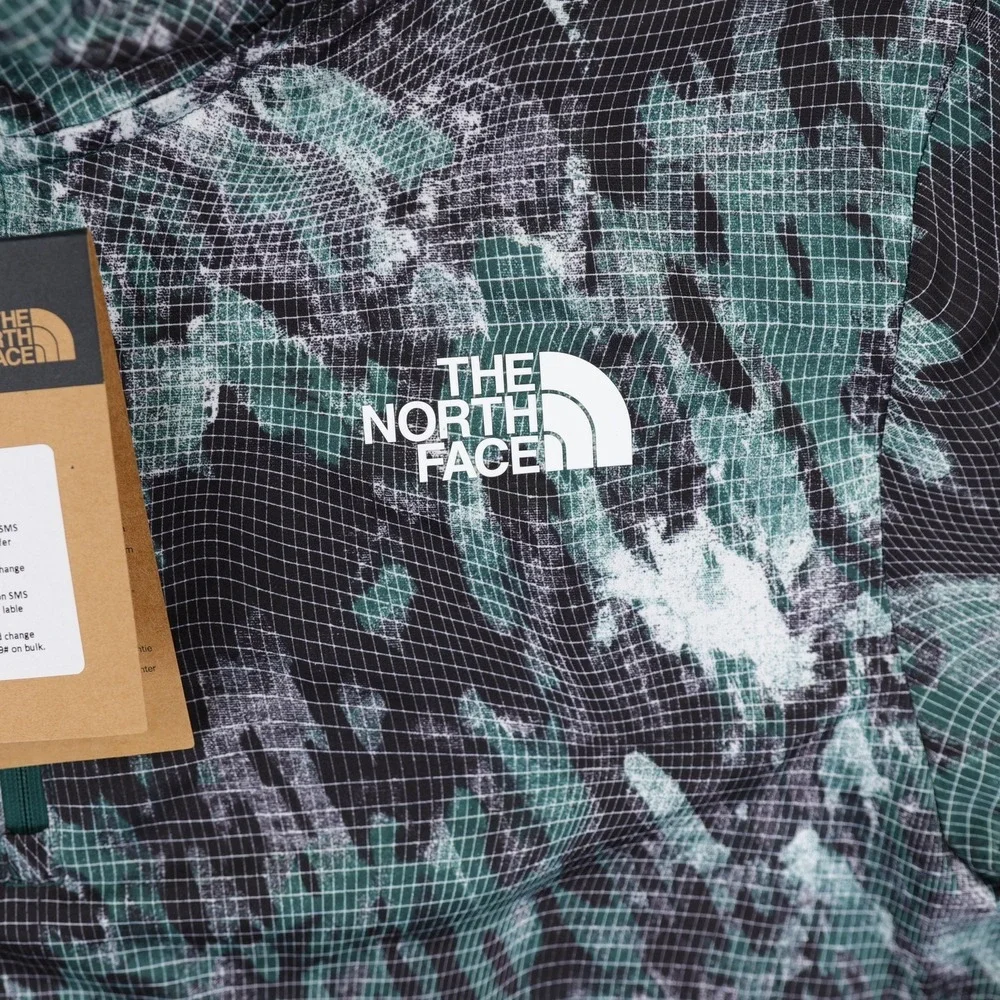 The North Face‎ 24/7 1/4 Zip Tee Pullover Mens Medium Green Camo Lightweight NWT
